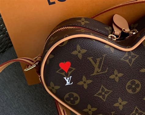 heart bag louis vuitton|handbags with heart shaped emblem.